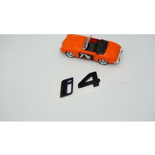 Dk Tuning I4 Bagaj Siyah Abs 3m 3D Yazı Logo Bmw Ile Uyumlu