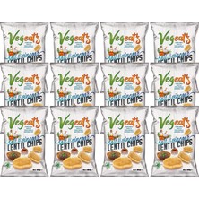 Vegeat's Salt  & Vınegar Aromalı Mercimek Cipsi 12 Paket