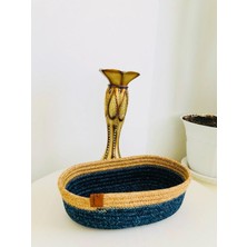 Jüt Sepet Hasır Organizer Ekmeklik Mutfak Sepeti Meyve Sepeti