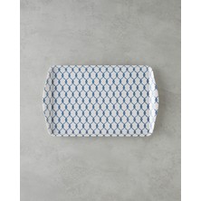 Coaspiral Melamin Tepsi 24X39 cm Lacivert