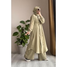 Ande Tesettür Cool Müslin Takım - Ihlamur