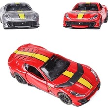 Xiaobang 1:64 Ferrari 812 Competizione Açılabilir Kapı Simülasyonu Alaşımlı Araba Model Koleksiyonu (Yurt Dışından)