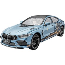 Xiaobang 1/24 Bmw M8 Alaşım Araba Modeli (Yurt Dışından)