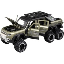 Xiaobang 1:24 Land Rover Defender 6x6 Alaşımlı Off-Road Araba Modeli (Yurt Dışından)