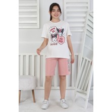 Love Is Kız Çocuk Üst Süprem Alt 2 Ip Şort Takım