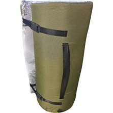 Katlanabilir Kamp Yatağı Su Geçirmez Taban Fermuarlı Minder Taşınabilir Kılıf Çadır Mat 185X70X6 cm