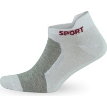 Gowith 4'lü Pamuklu Yumuşak Elastanlı Renkli Çekçekli Spor Kadın Patik Çorabı 2082