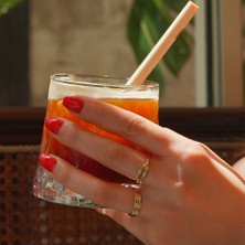 Caoca Üç Taşlı Pırlanta Yüzük