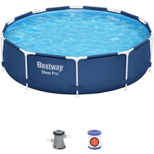 Bestway Bestway® 56679 Steel Pro™ Prefabrik Yerüstü Çember Havuz Seti 3,05 M x 76 cm