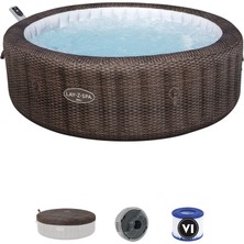 Lay-Z-Spa® Bali Smart Airjet™ 6001P Enerji Tasarruflu Şişme Spa Havuzu, Mobil Uygulama Kontrollü, 5-7 Kişilik