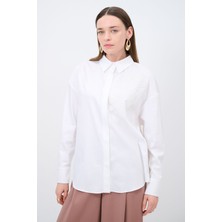 Love My Body Nakışlı Gömlek