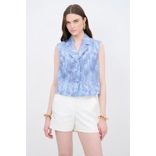 Love My Body Çizgili Kolsuz Yelek