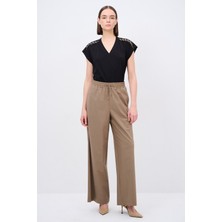 Love My Body Beli Lastikli Pantolon