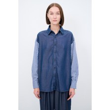 Love My Body Çizgili Gömlek