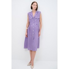 Love My Body Keten Elbise