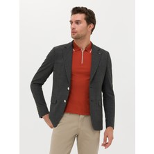 Cacharel Erkek Antrasit Slim Fit Ceket 50264775-VR006