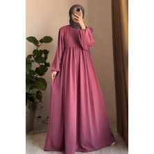 Yelekli Elbise - Pembe