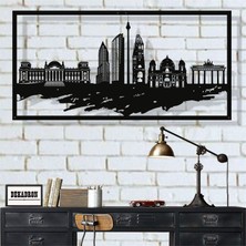 Dekadron Berlin Manzara Metal Tablo
