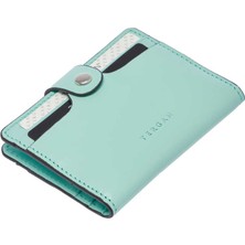 Tergan Mavi Hakiki Deri Unisex Kredi Kartlık - S1KK00001653-T9J