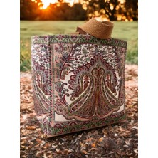 Hürrem Model Kadın Çanta Günlük Çanta/Plaj Çantası /Piknik Çantası/Beach Bag