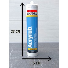 Soudal Mastik Beyaz 500 gr