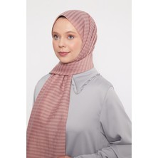 Lêvi D'or Pembe Çizgili Shinga Şal