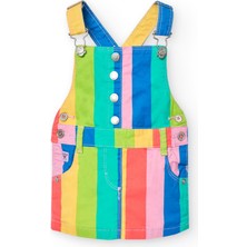 Renkli Kız Çocuk Elbise