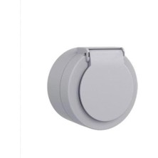 Ovivo Xone Kap.topraklı Priz Gri