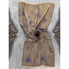 Gülkurusu Bulut Desen Kadın Şal