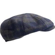 Kaşmir Ingiliz Model Desenli Kasket Şapka Peaky Blinders