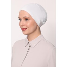 Beyaz Climafit Dikişsiz Bone
