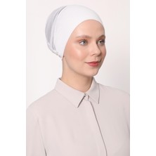 Beyaz Climafit Dikişsiz Bone