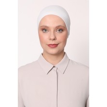 Beyaz Climafit Dikişsiz Bone