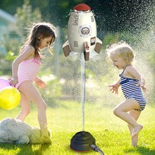 Roket Fırlatıcı Oyuncaklar Açık Roket Su Basıncı Kaldırma Sprinkler Oyuncak Eğlenceli Etkileşim Bahçe Çim Su Püskürtme Oyuncaklar Çocuklar Için (Yurt Dışından)