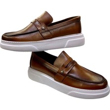 Erkek Makosen Sneakers Iç ve Dış Yüzey Deri Ortopedik,anatomik Dikişli Poli TABAN-900-TABA