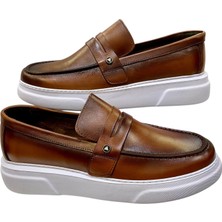 Erkek Makosen Sneakers Iç ve Dış Yüzey Deri Ortopedik,anatomik Dikişli Poli TABAN-900-TABA