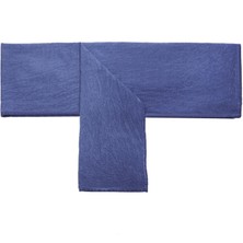 Taşlanmış Indigo Denim Pamuk Runner