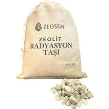 Zeosem Zeolit Radyasyon ve Koku Giderici Nem Alıcı Taş 500 gr