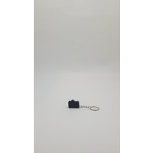 Mini Fotoğraf Makinesi 3D Baskı Anahtarlık & Çanta Süsü