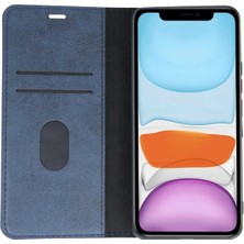 Newface Iphone 11 Kılıf Trend S Plus Kapaklı Kılıf - Lacivert Zrnet
