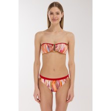 Ayyıldız 5612 Koral Straplez Bikini Takımı