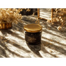 Elite Siyah Altın Mum – Egzotik Ylang-Ylang Kokulu El Yapımı Mum 8x7 cm