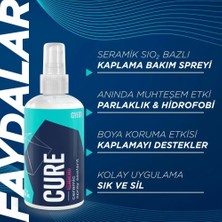 Gyeon Q²m Cure Redefined Araç Boya Koruma ve Bakım Spreyi - 250 ml -Seramik Bazlı Koruyucu Nano Cila
