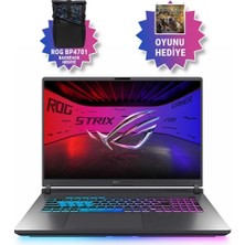 Asus Rog Strix G18 Ultra 9 275HX G815LW-S9128-01 48GB 1tb RTX5080 16GB Freedos 18" Wqxga Taşınabilir Bilgisayar