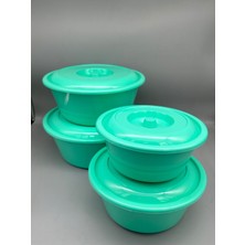 4lü Kapaklı Leğen Takımı Badya 1nci Kalite Gıdaya Uygun