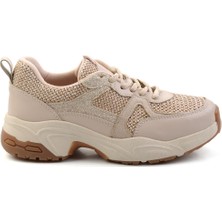 Bej  Kadın Sneaker K01429161209