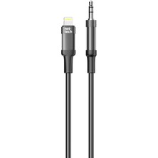 Nettech NT-AC06 Plastik 100 cm Jack To Lightning Aux Kablo