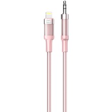 Nettech NT-AC06 Plastik 100 cm Jack To Lightning Aux Kablo