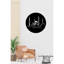 35 cm Camii Silueti Tablo – 3 mm Ahşap Mdf