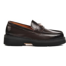 Aspor Kahve Açma Erkek Loafer Ayakkabı Premium